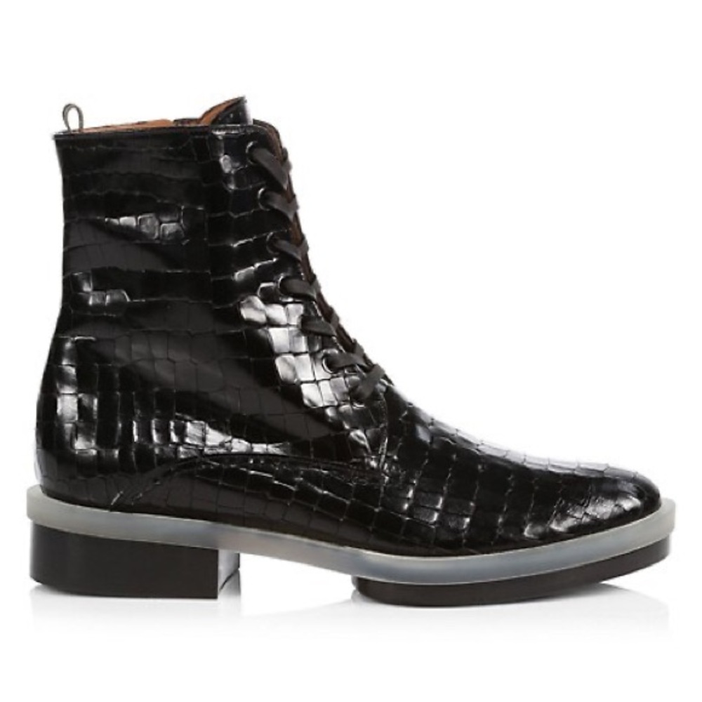 Clergerie Robyn crocodile ankle boots